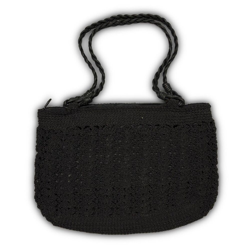 Cotton Rayon Crochet Shoulder Bag